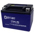 Mighty Max Battery YTX4L-BS Lithium Battery Replacement for Polaris Sportsman 90CC 01-02 MAX3879228